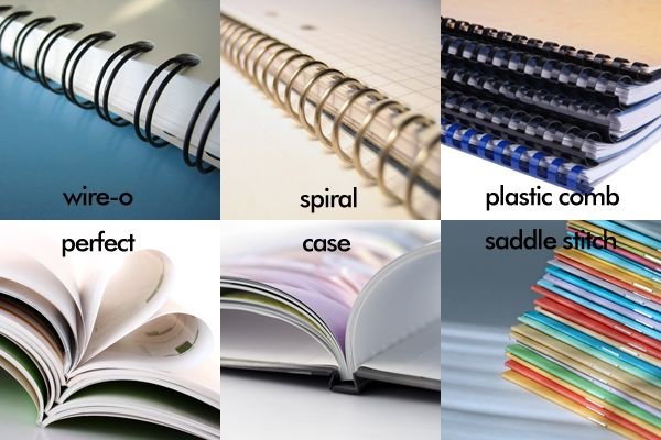 Bound Notebook Types
