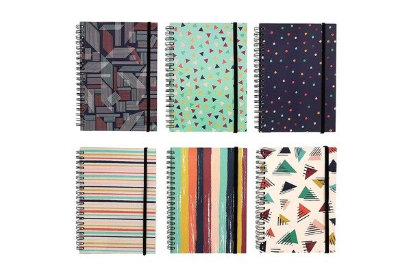 different colored covers for each subject