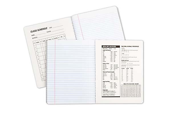 Marble Composition Notebooks Inner