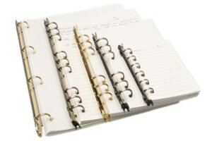 Metal Ring Notebook