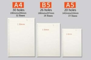 A4 B5 A5 Notebooks